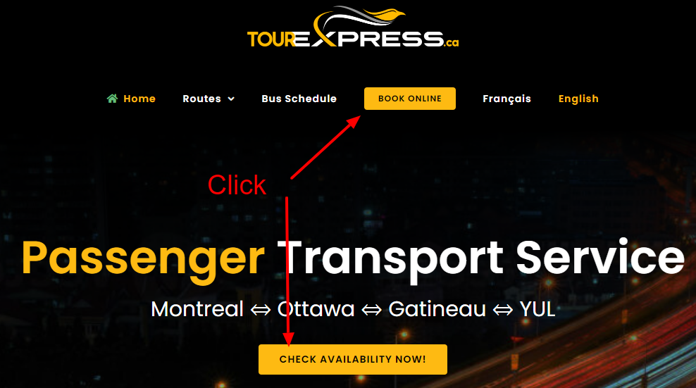 How To Book a Bus Ticket Online? TourExpress.ca